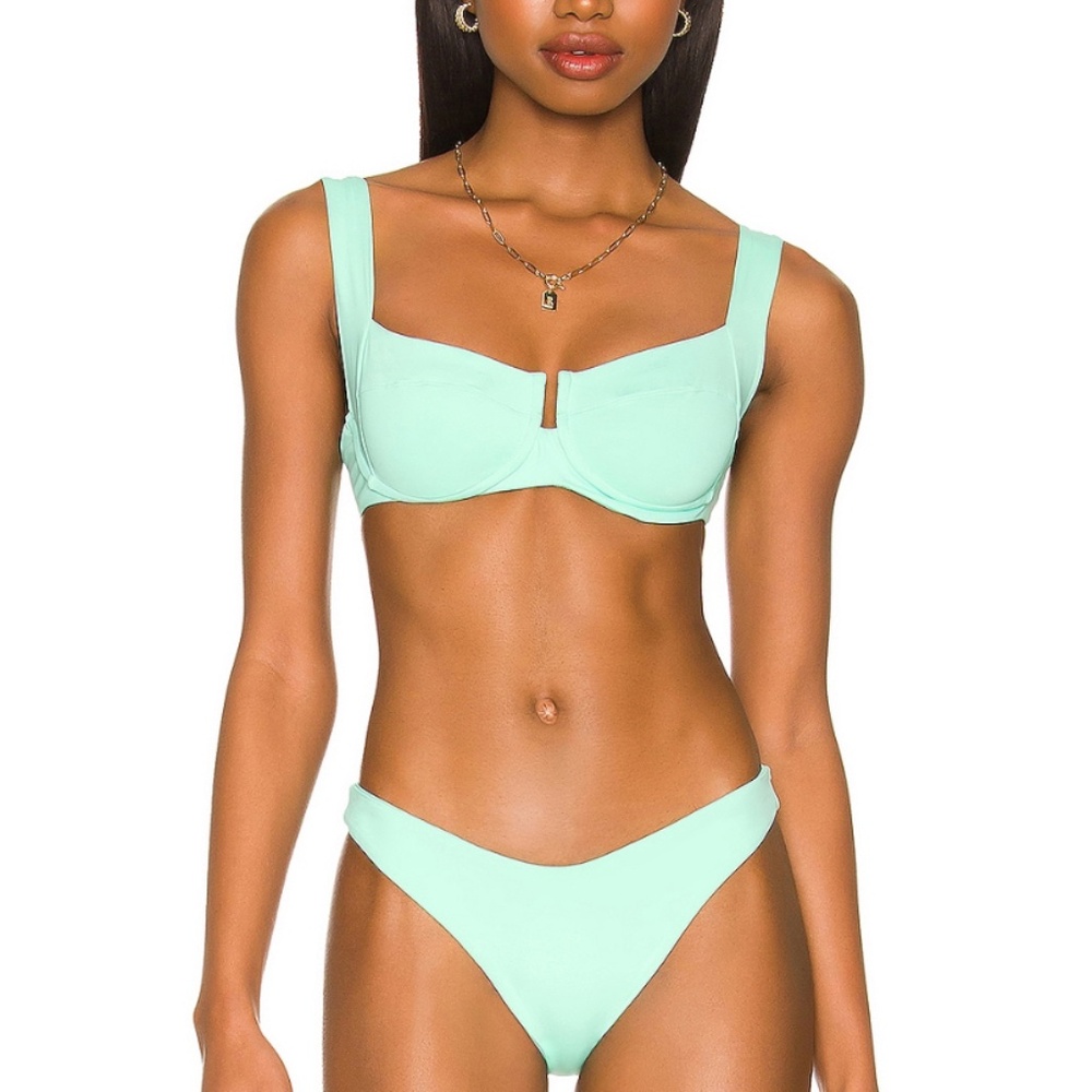 NWT L*Space Camellia Underwire Bikini Top and Cabana Bikini Bottoms
